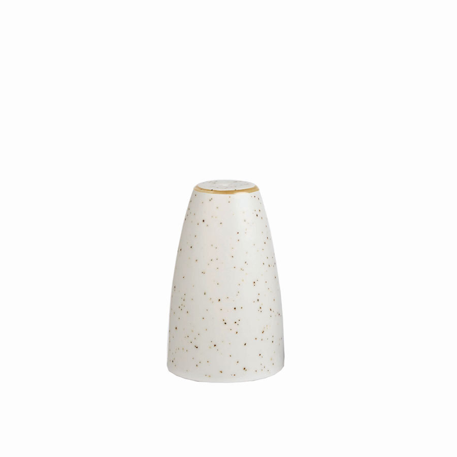 Churchill Stonecast Vitrified Porcelain Barley White Salt 7cm PK 1