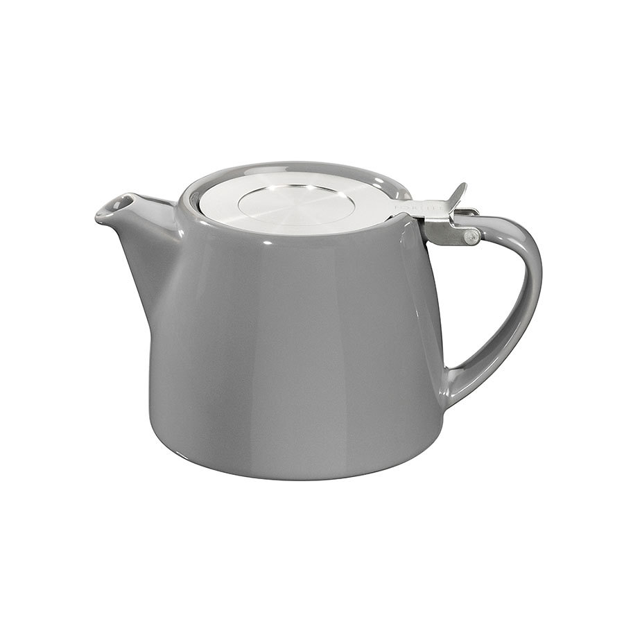 FORLIFE GREY CERAMIC STUMP TEAPOT 13OZ PK 1