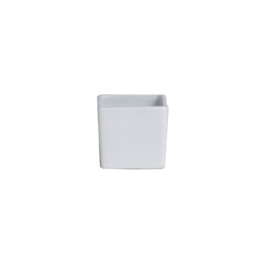 Varick Cafe Porcelain Square Deep Ramekin 5.4cm 8.9cl PK 1