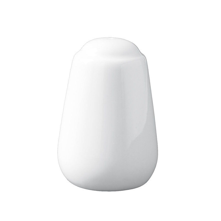 Superwhite Porcelain Salt Pot 8cm PK 12