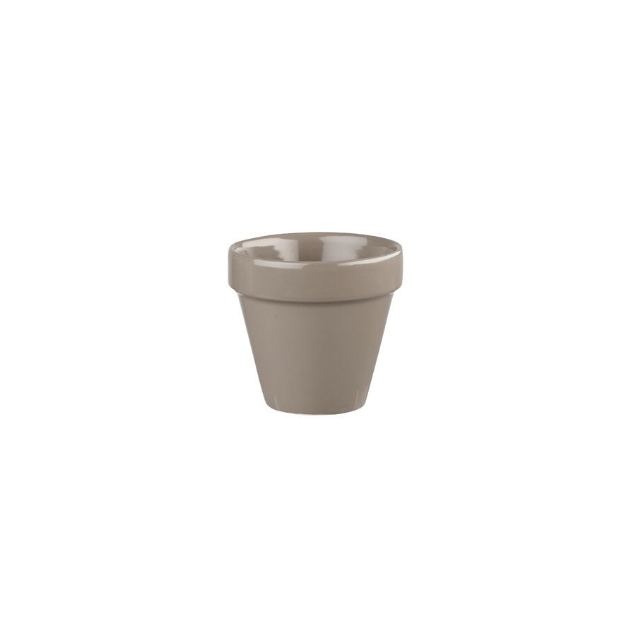 Churchill Bit On The Side Vitrified Porcelain Round Pebble Plant Pot 4oz PK 1