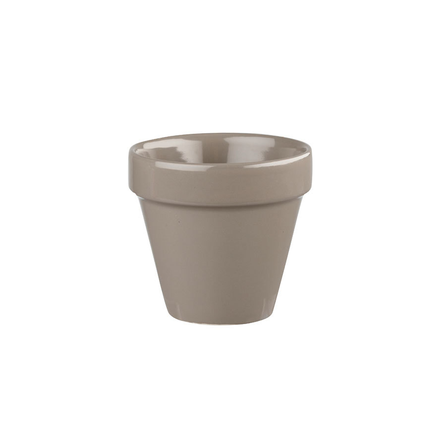Churchill Bit On The Side Vitrified Porcelain Round Pebble Plant Pot 12oz PK 1