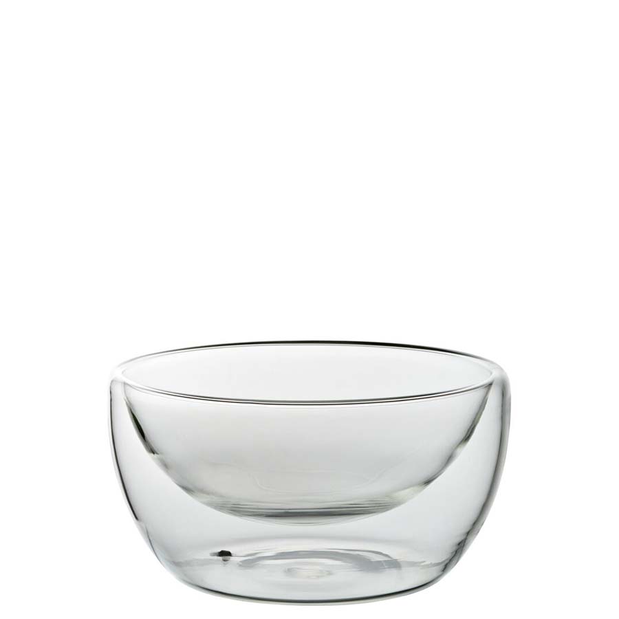 UTOPIA DOUBLE WALLED GLASS DESSERT DISH 9OZ 26CL PK 6