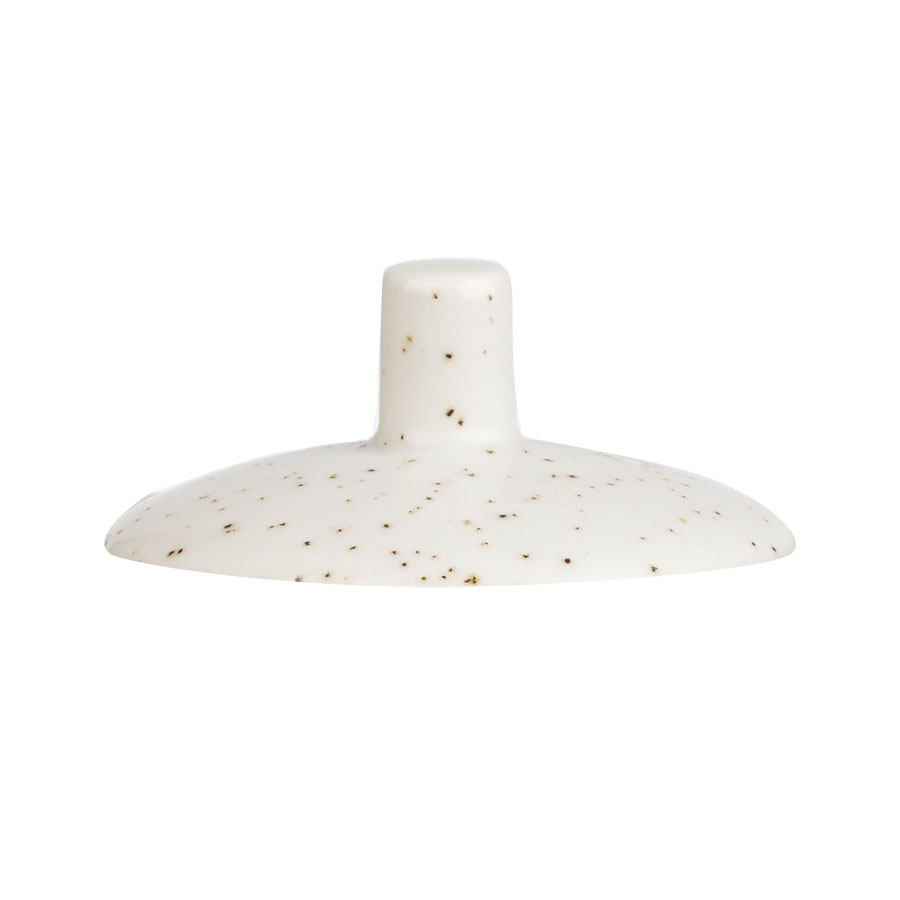 Churchill Stonecast Vitrified Porcelain Barley White Replacement Lid For Beverage Pot BH050 PK 1
