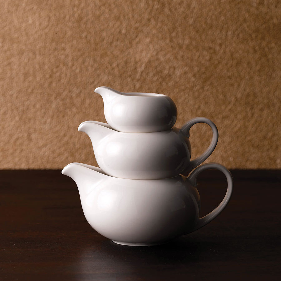 Churchill Sequel Alchemy Fine China White Jug 20cl 9.9oz PK 1