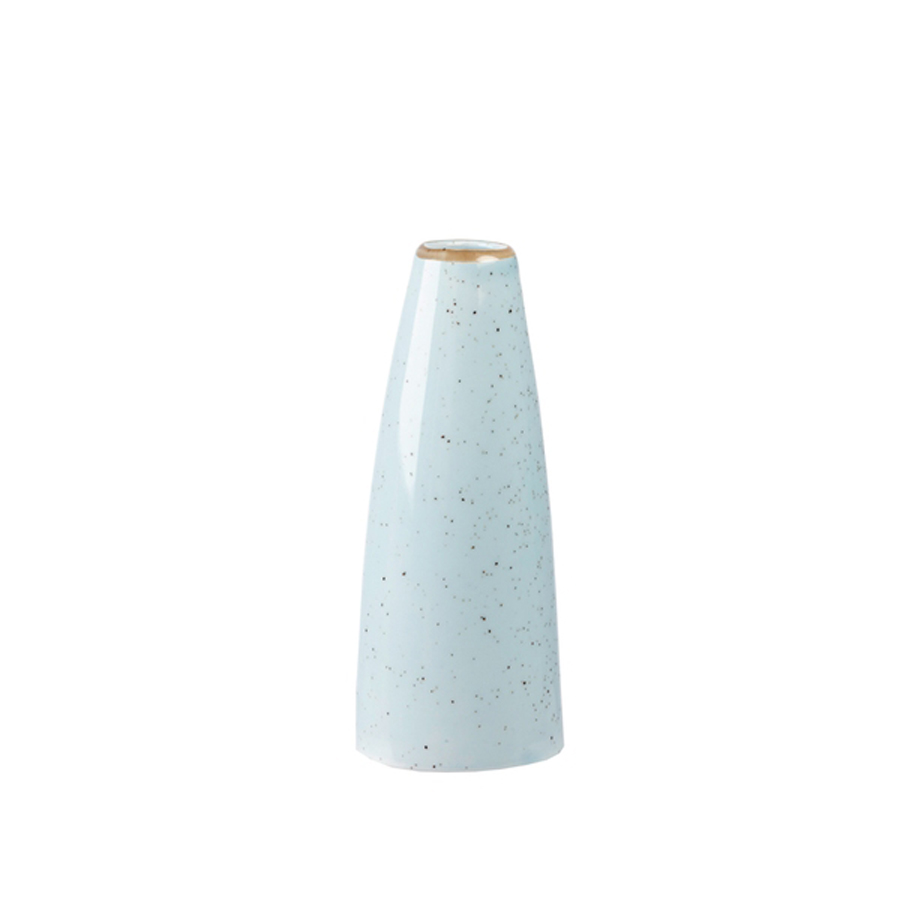 Churchill Stonecast Vitrified Porcelain Duck Egg Blue Bud Vase 12.5cm PK 1