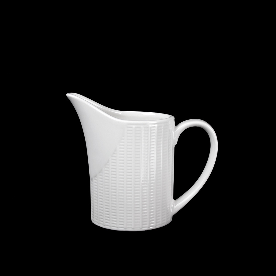 Steelite Willow Vitrified Porcelain White Jug 14.25cl 5oz PK 1