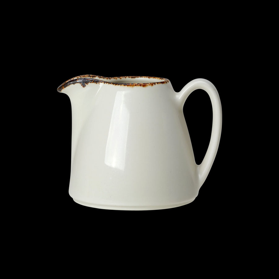Steelite Brown Dapple Vitrified Porcelain Jug LiV 14.25cl 5oz PK 1
