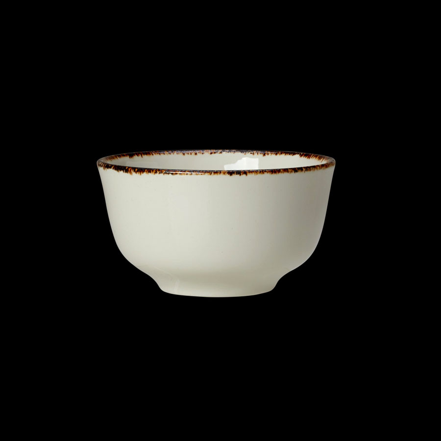 Steelite Brown Dapple Vitrified Porcelain Sugar Bouillon 22.75cl 8oz PK 1