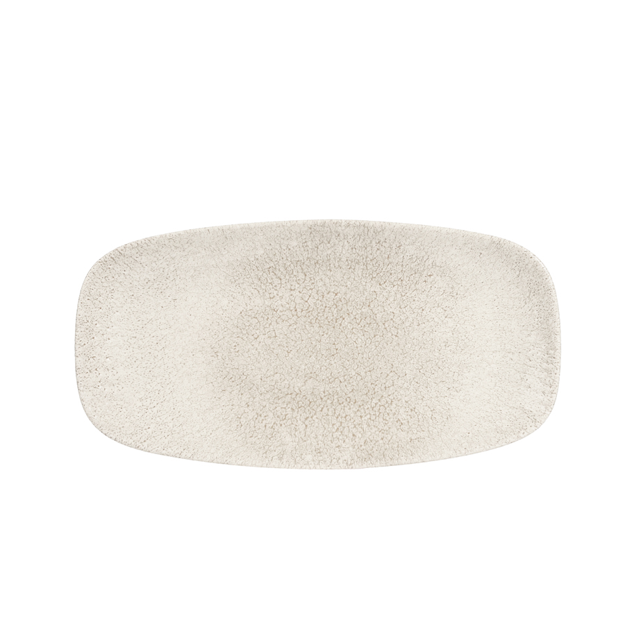 Churchill Studio Prints Raku Vitrified Porcelain Agate Grey Chefs Oblong Platter 29.8x15.3cm PK 1
