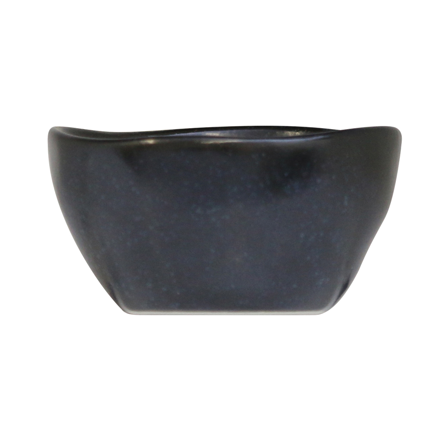 Artisan Andromeda Vitrified Stoneware Round Black Dip Pot 7cm PK 1