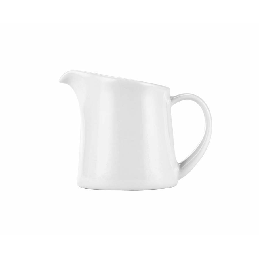 Churchill Art De Cuisine Menu BeverageVitrified Porcelain White Jug 6cl 2.1oz PK 1