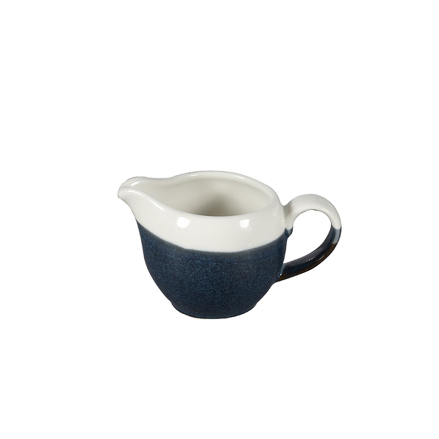 Churchill Monochrome Vitrified Porcelain Sapphire Jug 11.4cl 4oz PK 1