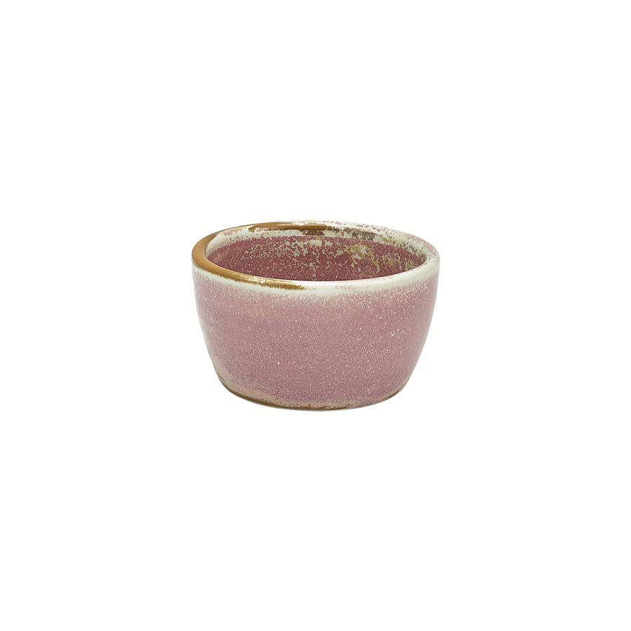Genware Terra Porcelain Rose Round Ramekin 7.8x4.3cm 13cl 4.5oz PK 1