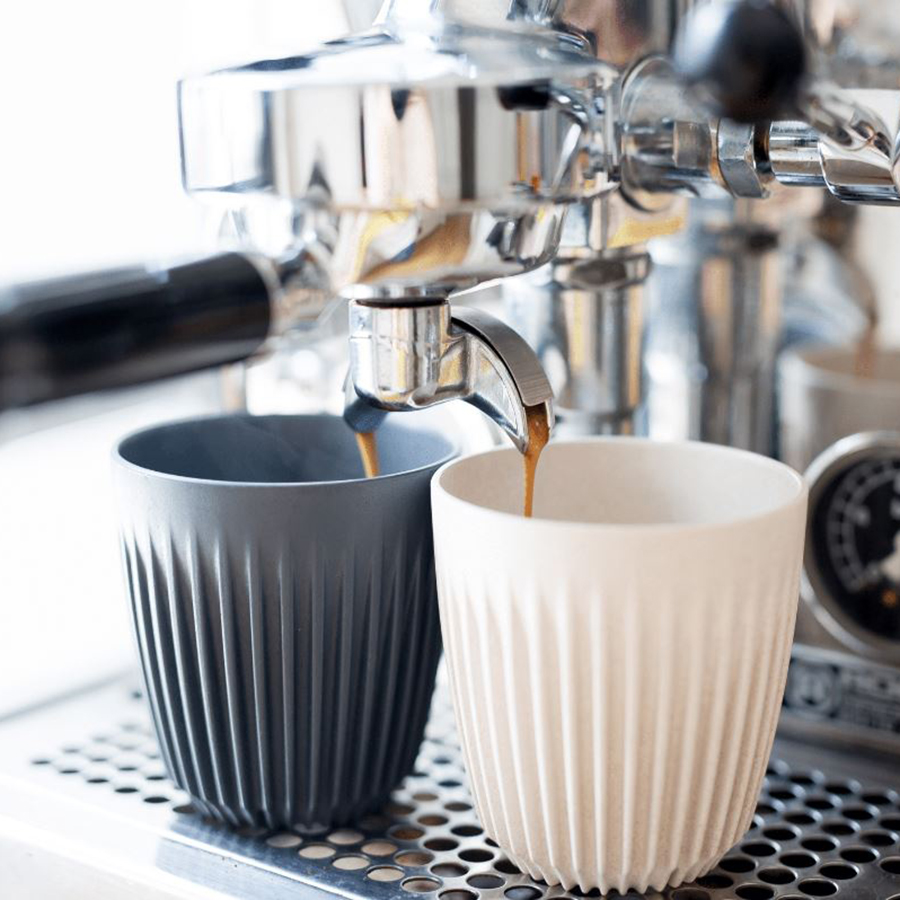 FSG REUSABLE CHARCOAL HUSKEE CUP 8OZ PK 1