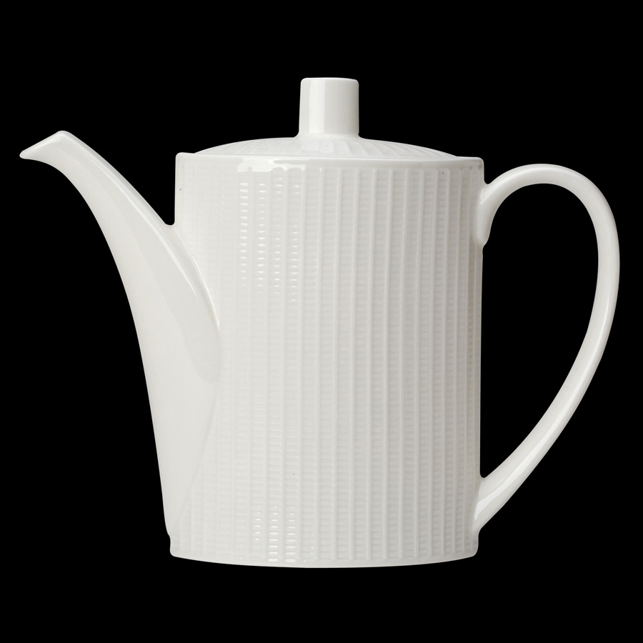 Steelite Willow Vitrified Porcelain White Beverage Pot 60cl 21oz PK 1
