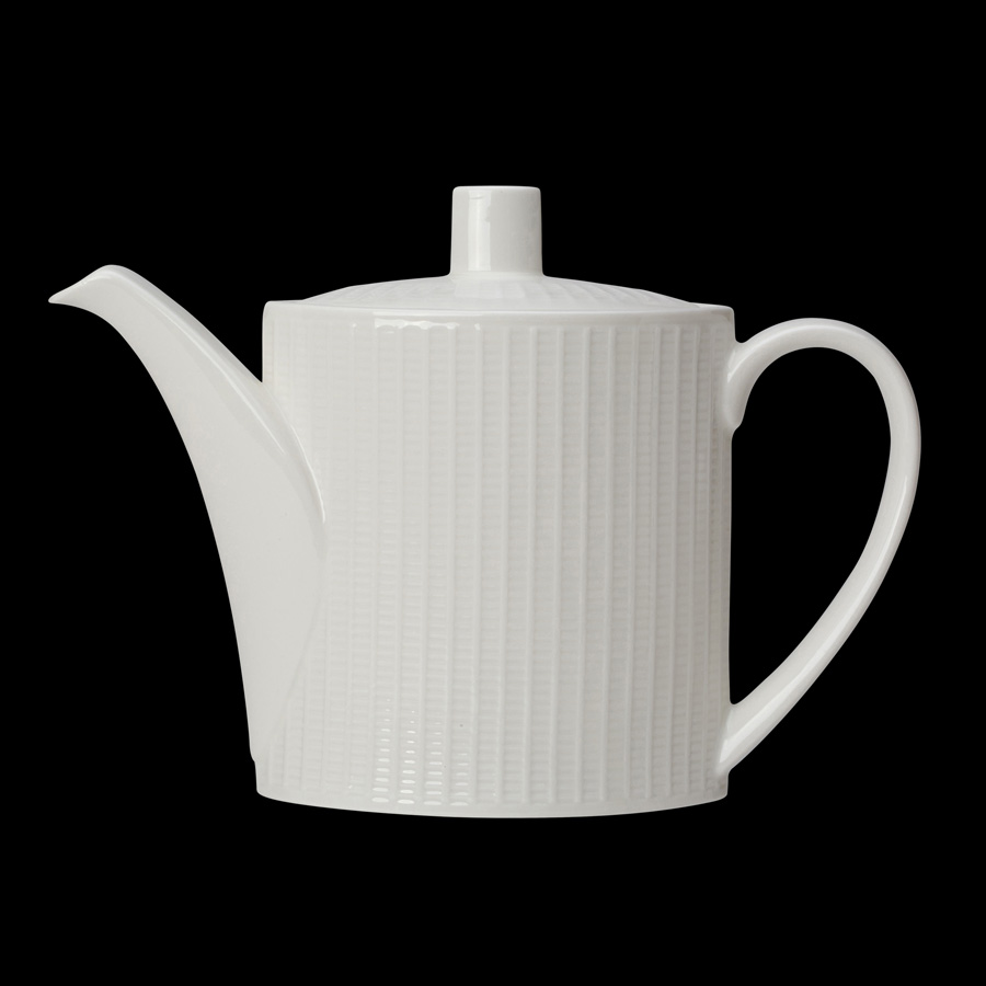 Steelite Willow Vitrified Porcelain White Beverage Pot 45.5cl 16oz PK 1