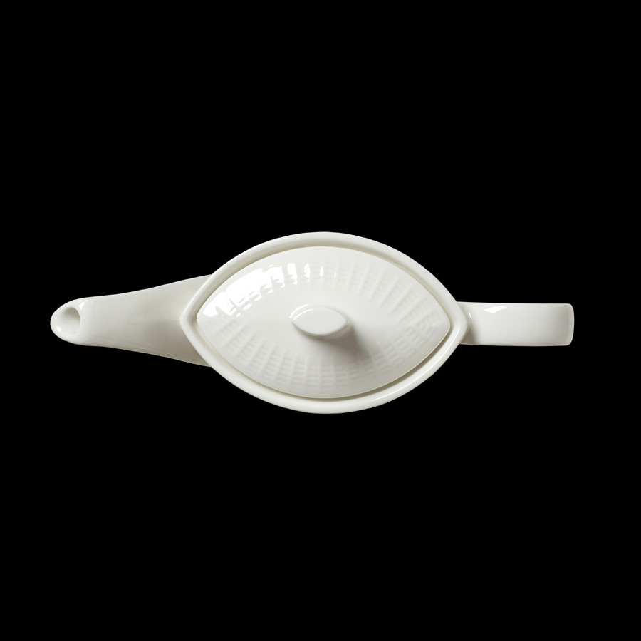 Steelite Willow Vitrified Porcelain White Replacement Beverage Pot Lid PK 1