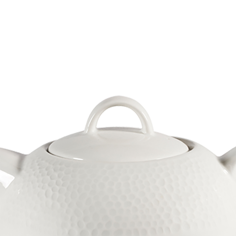 Churchill Isla Vitrified Porcelain White Replacement Lid For 30oz Beverage Pot BM524 PK 1