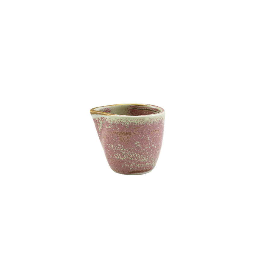 Genware Terra Porcelain Rose Jug 9cl 3oz PK 1
