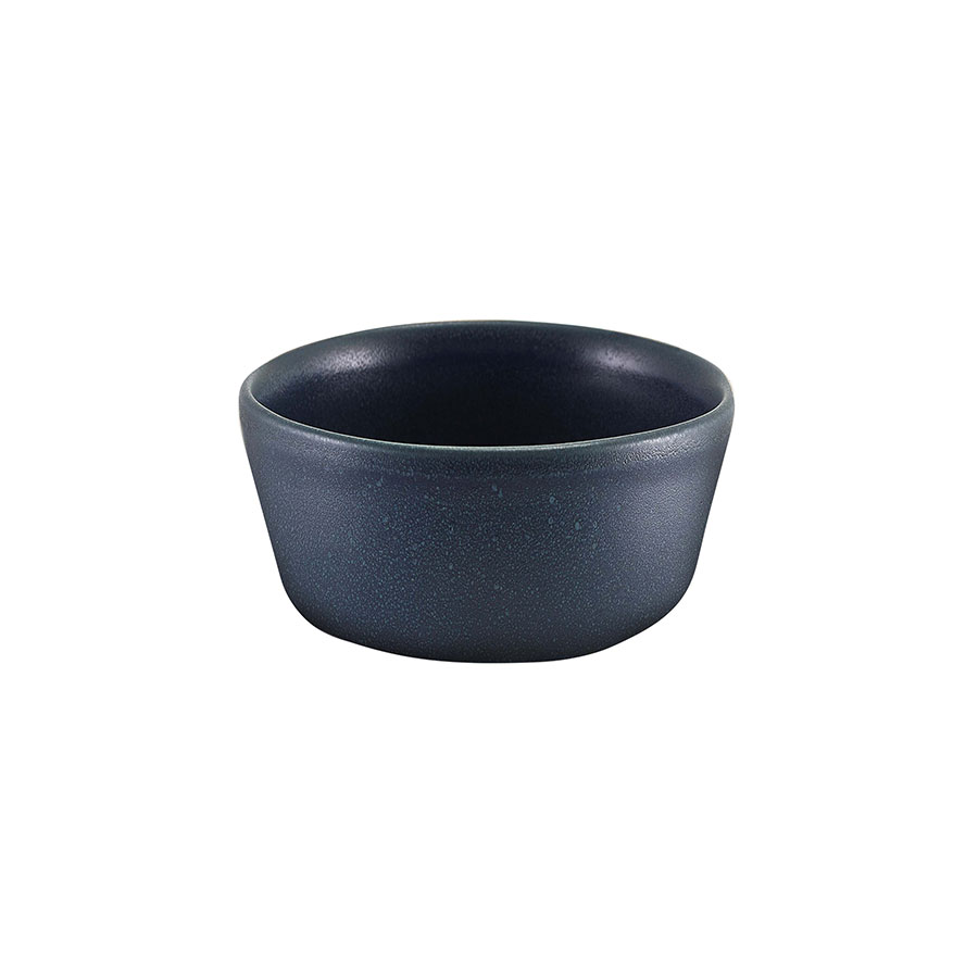 Genware Terra Stoneware Antigo Denim Round Ramekin 45ml 1.5oz PK 1