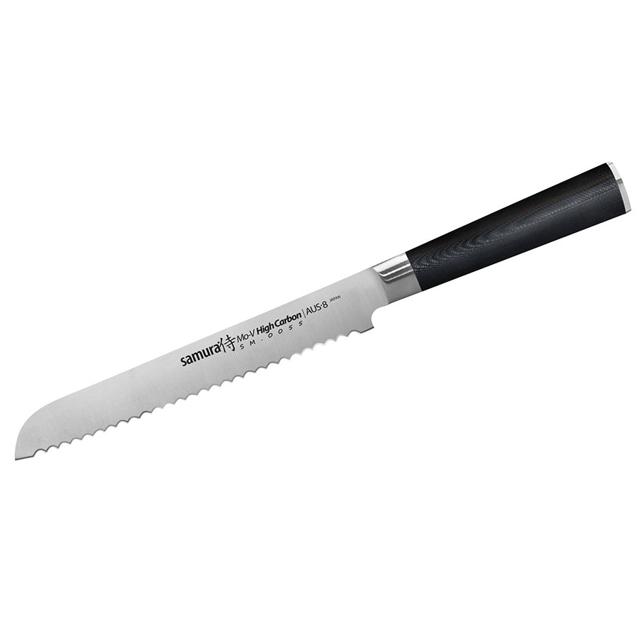 SAMURA MO-V BREAD KNIFE 230MM 9IN BLADE