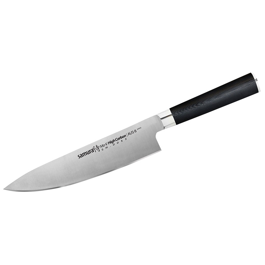 SAMURA MO-V CHEF'S KNIFE 200MM 8IN BLADE