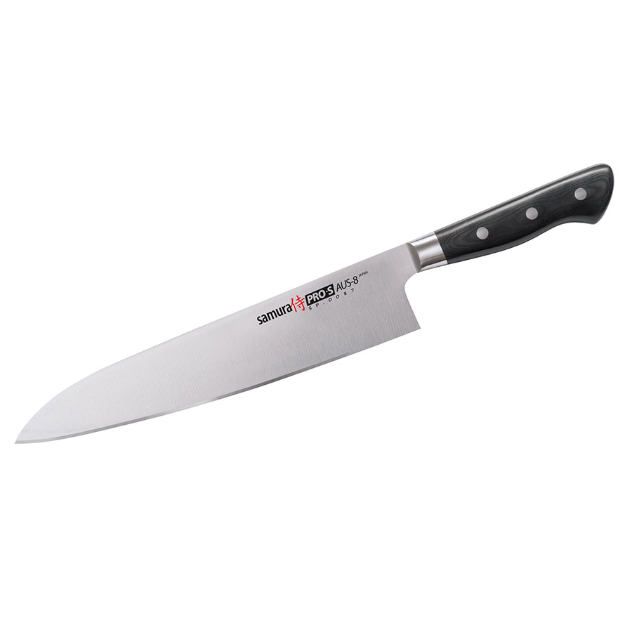 SAMURA PRO-S CHEF'S KNIFE 240MM 9.5IN BLADE