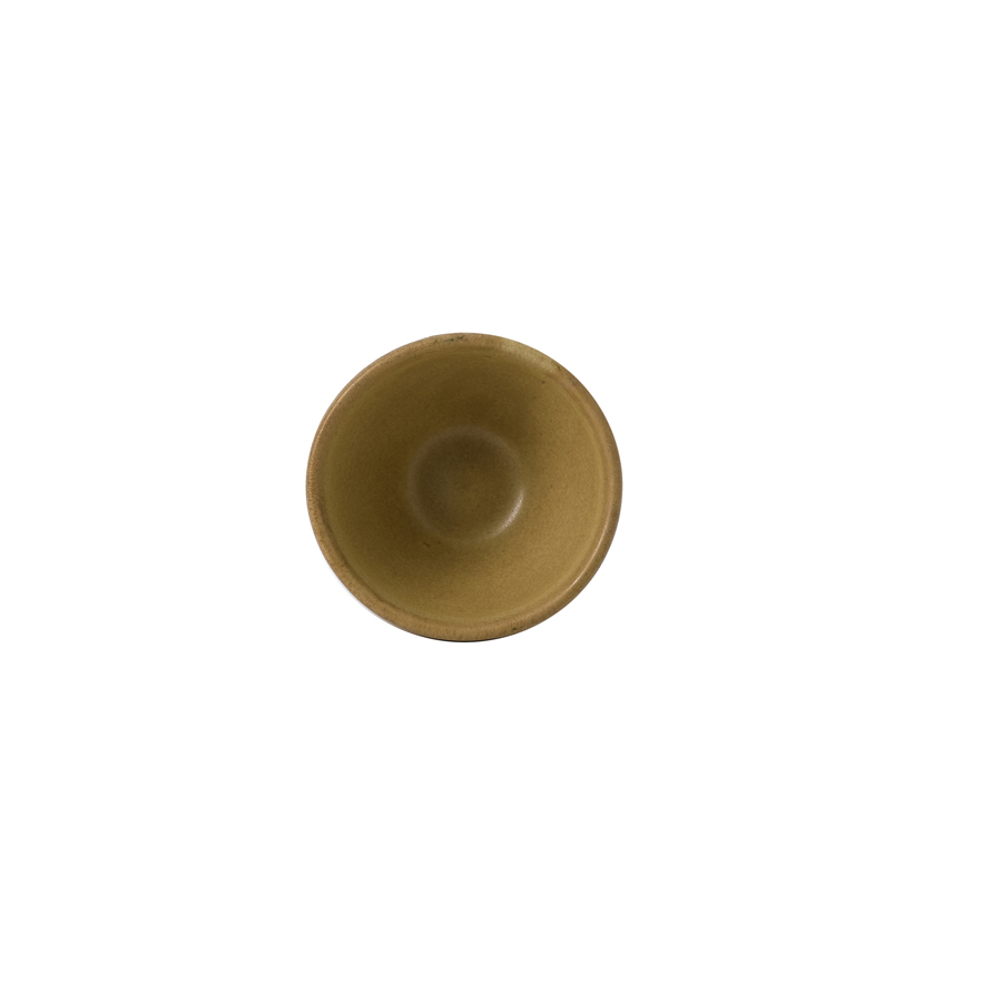 Churchill Nourish Vitrified Porcelain Petra Sand Round Contour Dip Pot 7cm 6cl 2oz PK 1