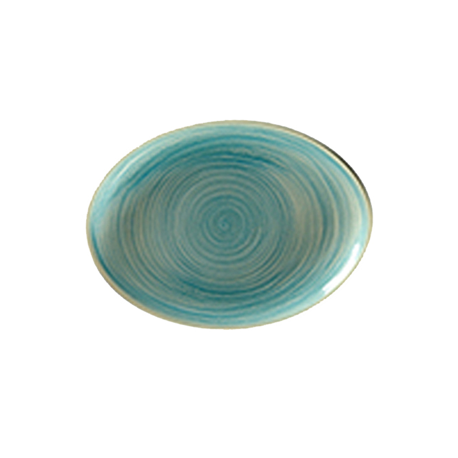 Rak Spot Vitrified Porcelain Saphire Oval Platter 26cm PK 1