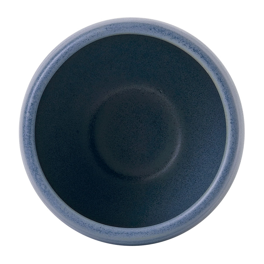 Churchil Emerge Vitrified Porcelain Oslo Blue Round Dip Pot 6x3.9cm 5.2cl 2oz PK 1