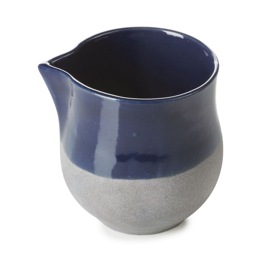 Revol No.W Ceramic Indigo Blue Creamer/Sauce Boat 7x7cm 10cl PK 1