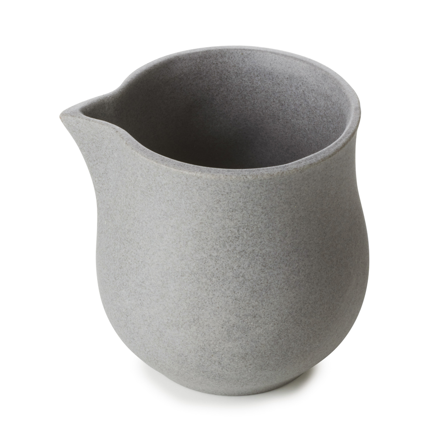 Revol No.W Ceramic Grey Recyclay Round Creamer/Sauce Boat 7x7cm 10cl PK 1