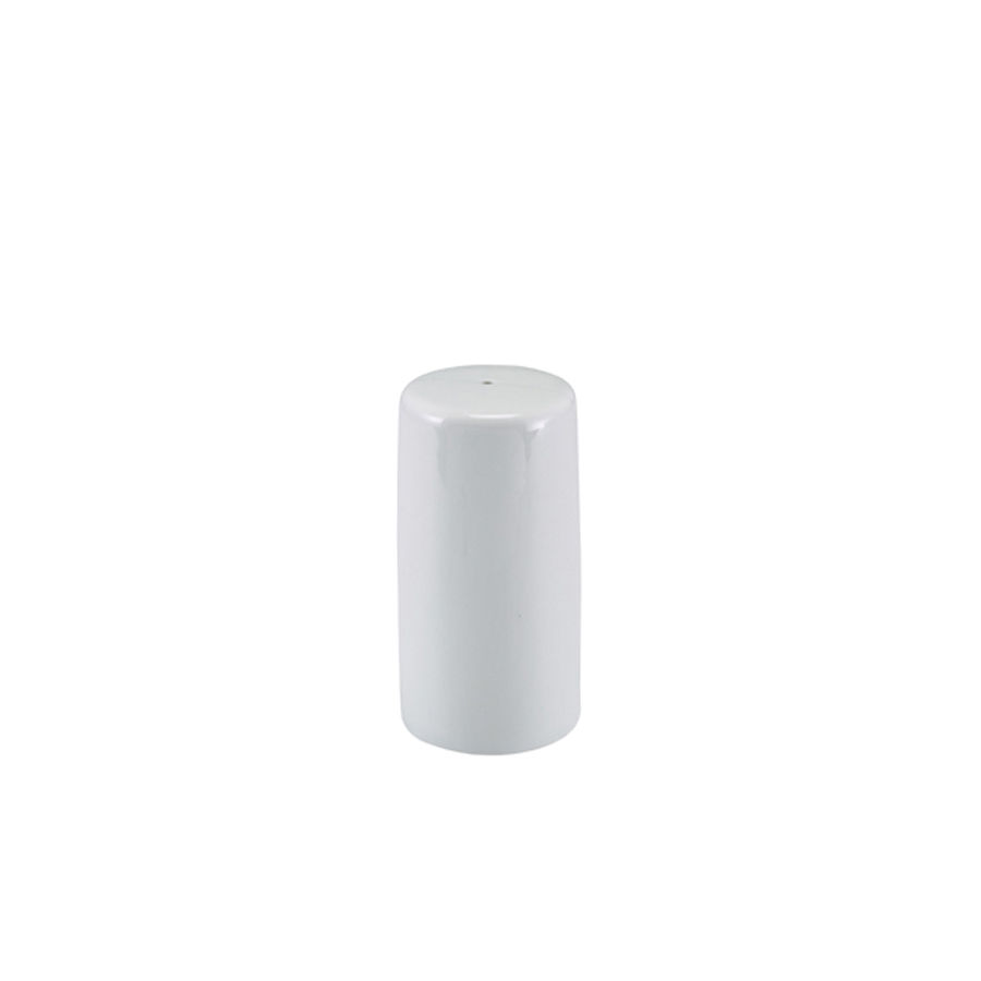 GenWare Porcelain White Round Salt Pot 8.2cm PK 1