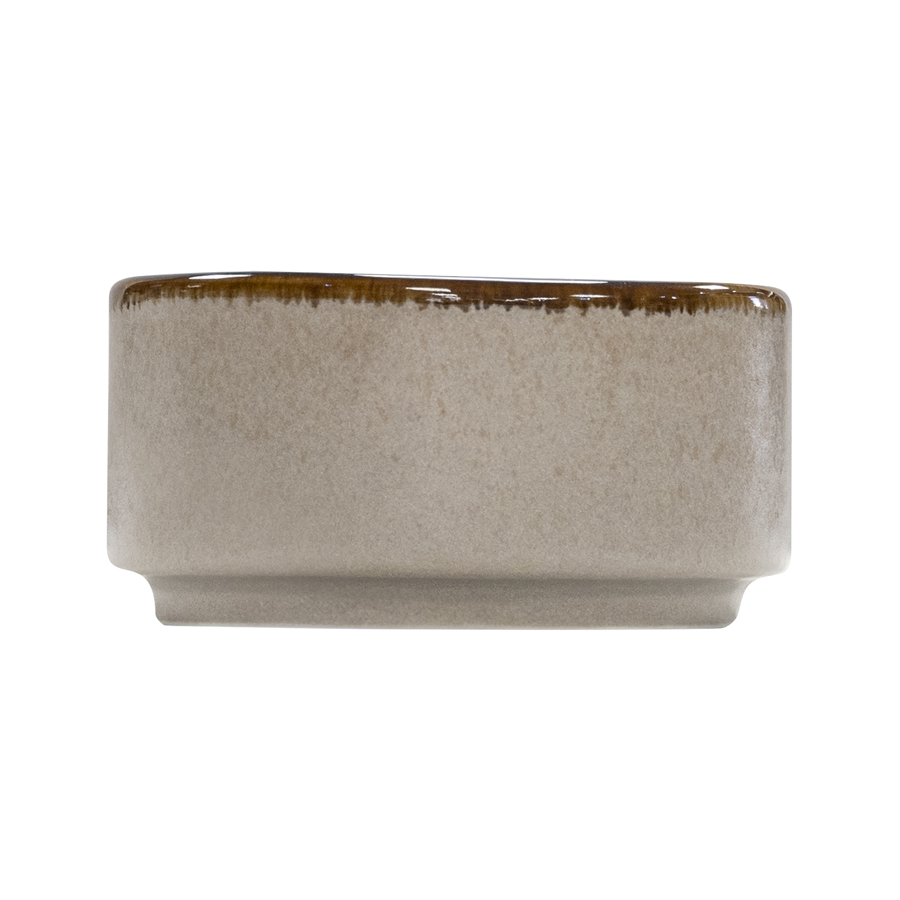 Artisan Lagoon Vitrified Fine China Blue Round Butter Ramekin 7cl PK 1