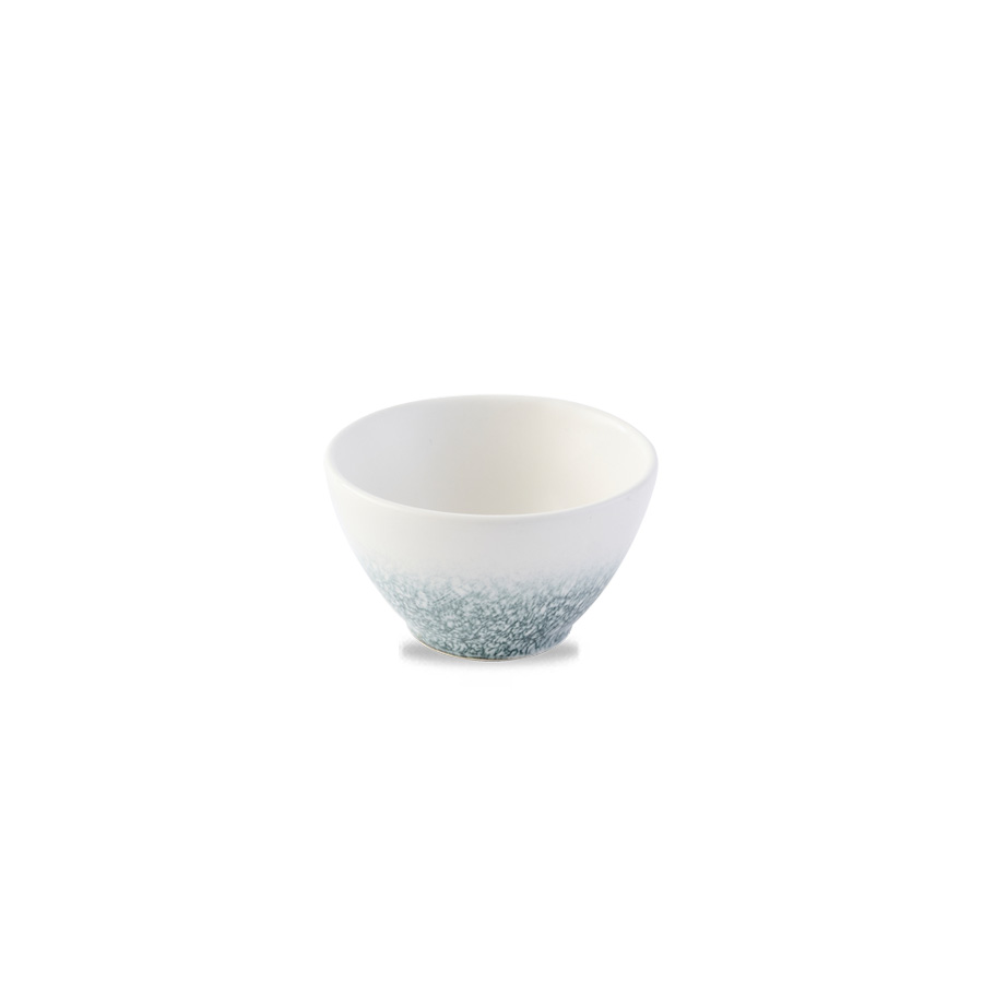 Churchill Studio Prints Vitrified Porcelain Raku Topaz Blue Dip Pot 8.5cm 4oz PK 1