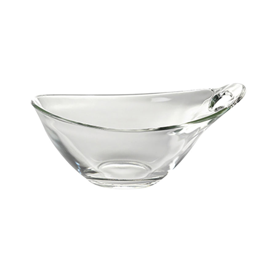 BORGONOVO PRACTICA CLEAR ROUND GLASS BOWL 17.5CM PK 6