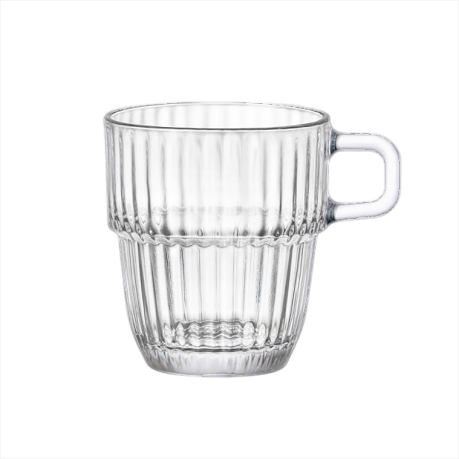BORMIOLI ROCCO BARSHINE DOUBLE ESPRESSO GLASS 6.25OZ 18.4CL PK 12