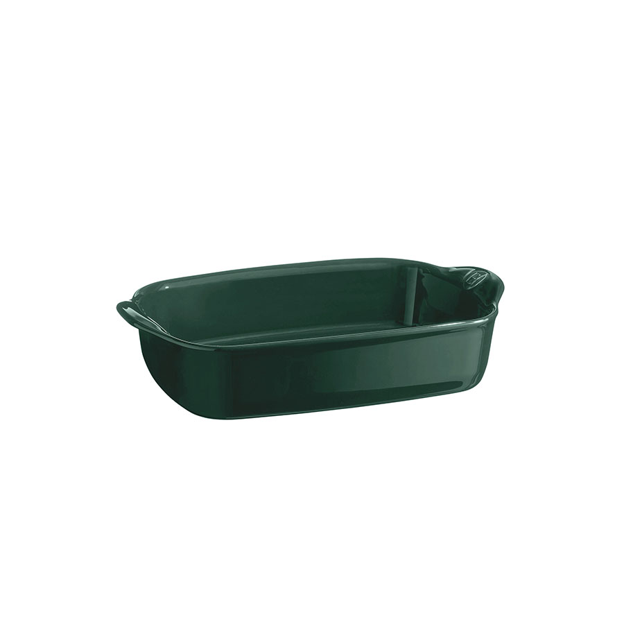 EMILE HENRY CERAMIC GREEN RECTANGULAR BAKING DISH 30 X 19CM PK 3