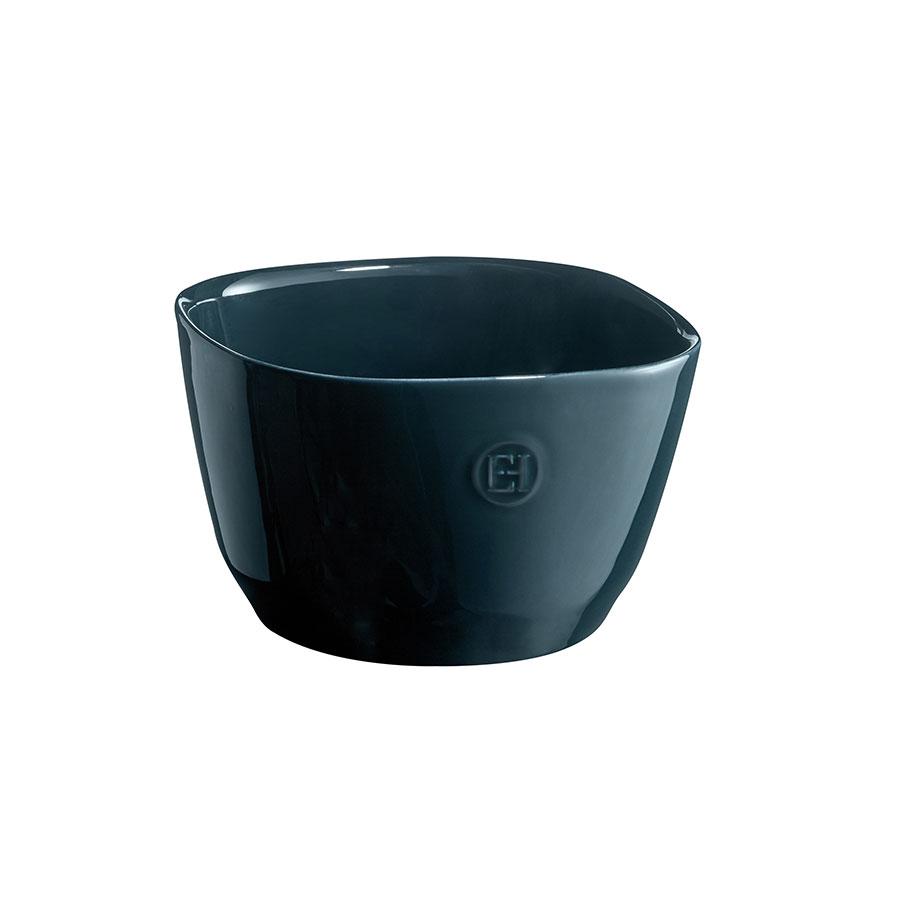 EMILE HENRY CERAMIC BLUE SALAD BOWL 19 X 19 X 12CM PK 2