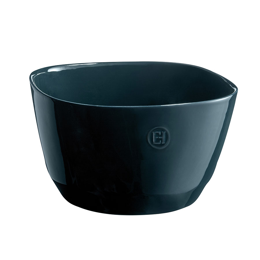 EMILE HENRY CERAMIC BLUE SALAD BOWL 26 X 26 X 16CM PK 1