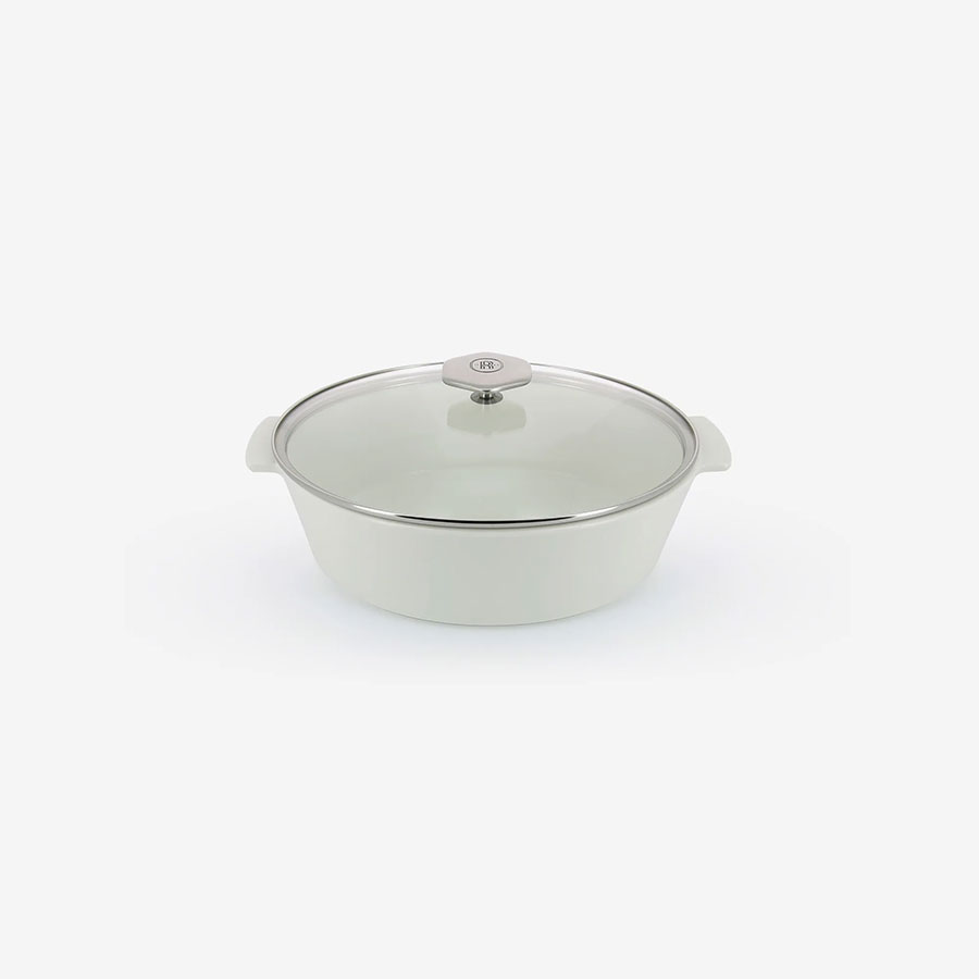 REVOL REVOLUTION 2 OVAL WHITE COCOTTE 32.5X26.5X16CM PK 1
