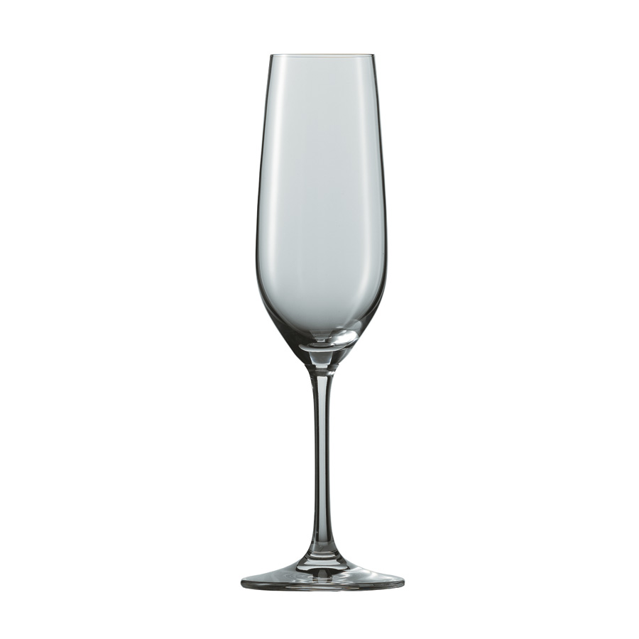 Vina Crystal Champagne Flute 7 3/4oz Vina PK 6