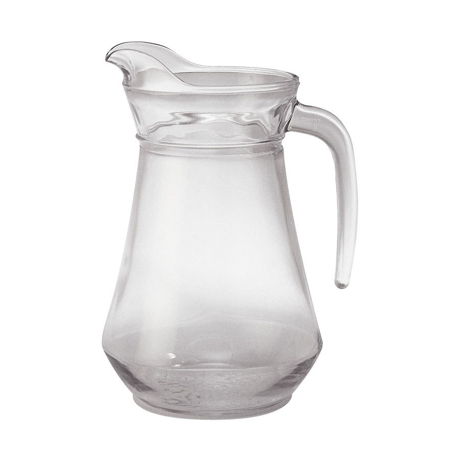 ARCOROC PLAIN LIP GLASS JUG 2 3/4PT PK 1