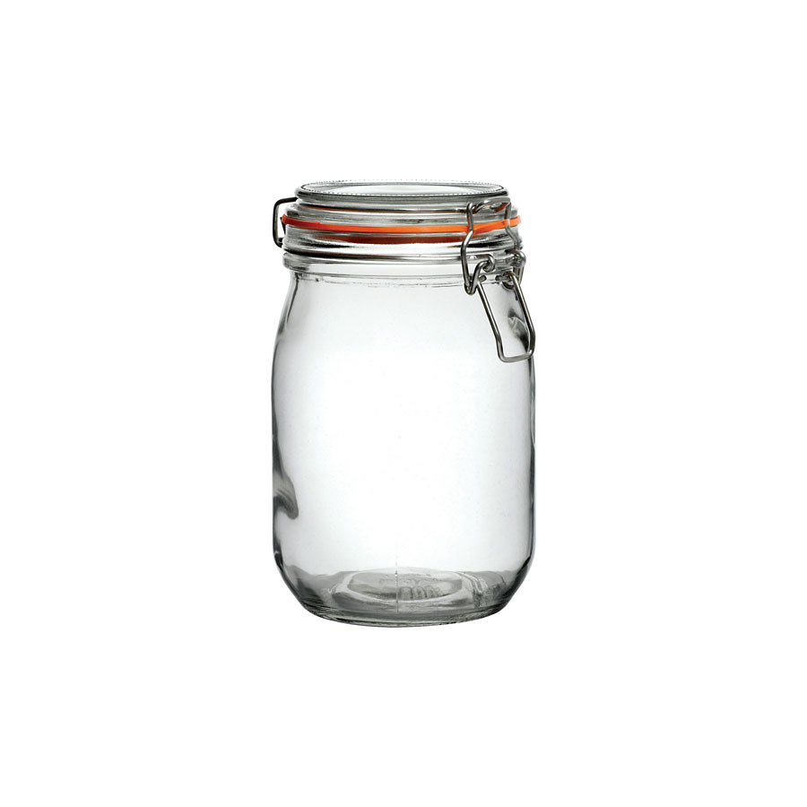 Utopia Preserve Jar Glass 1ltr 168mm PK 1