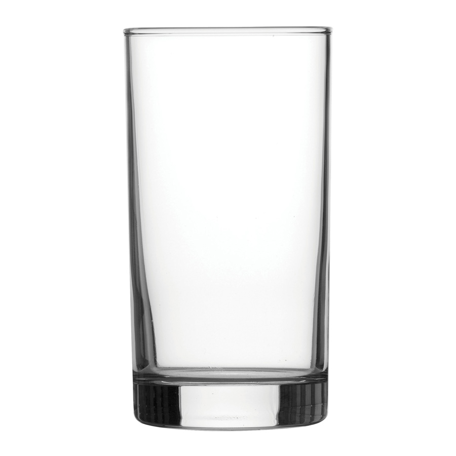 Arcoroc Elegance Hi Ball Nucleated Beer Glass 10oz Dual Stamped PK 1
