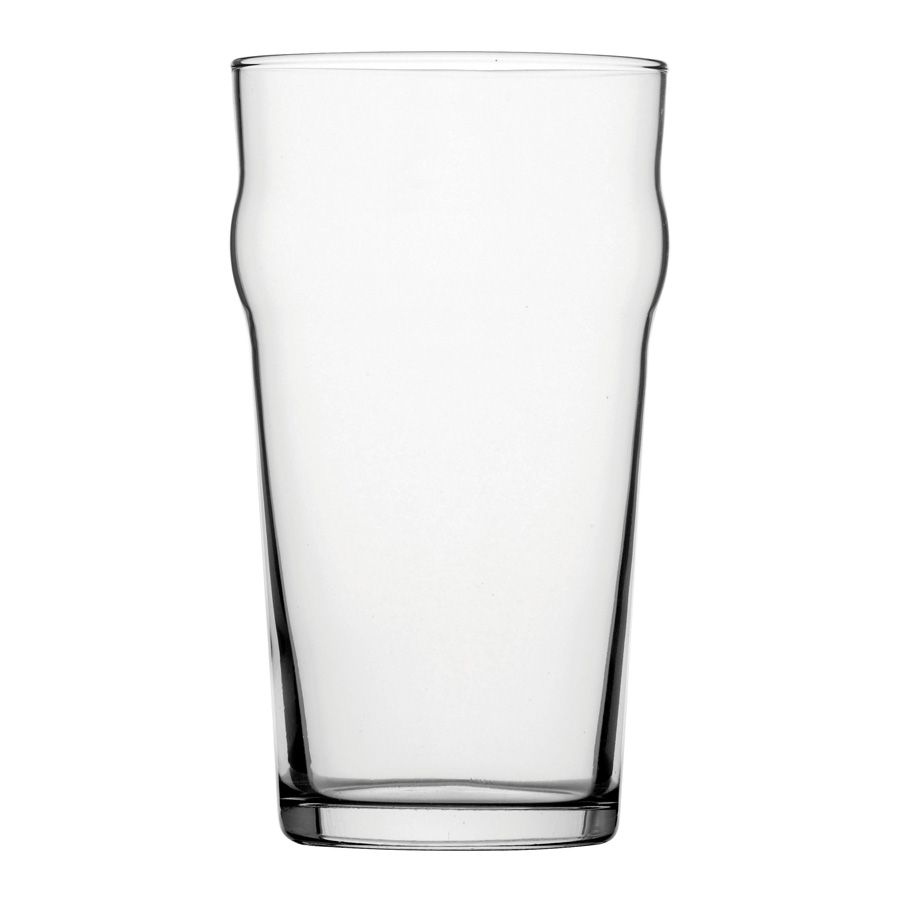 Nonic Beer/Lager Glass 20oz Lined 10oz PK 1