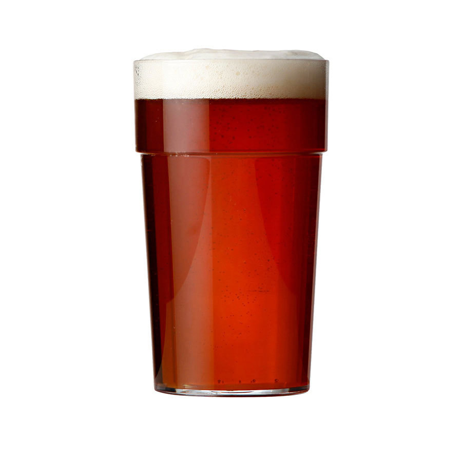 Re-Usable Stackable Plastic Beer Glass 10oz PK 1