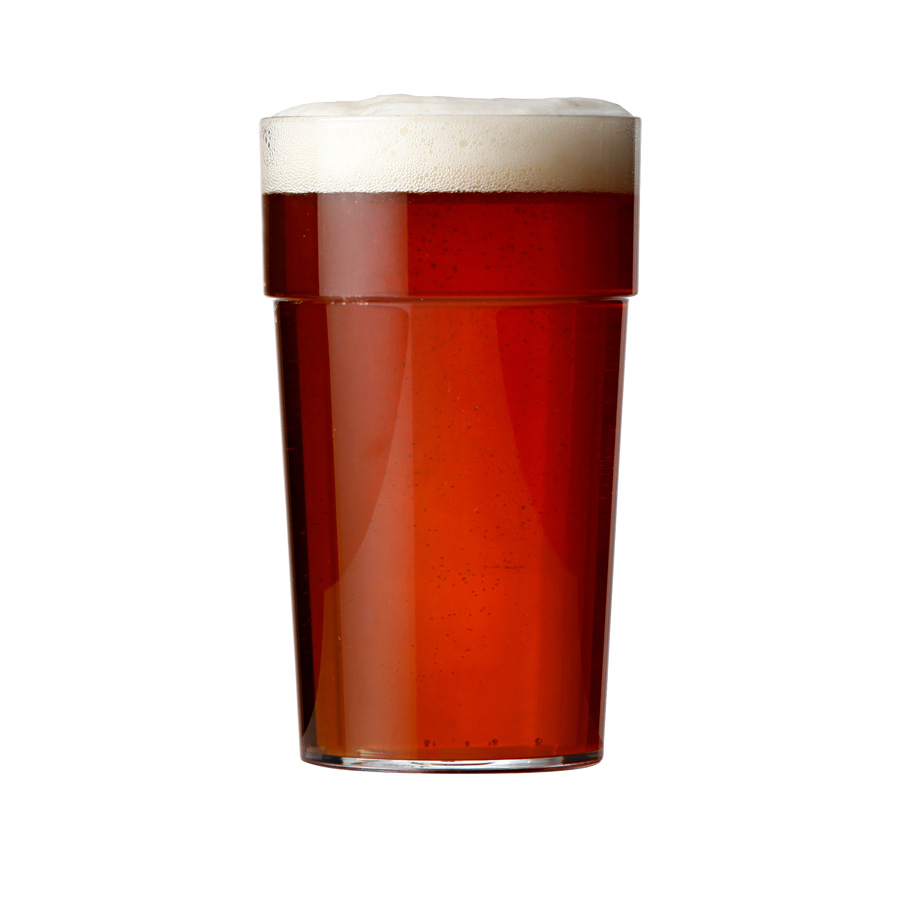Re-Usable Stackable Plastic Beer Glass 20oz PK 1