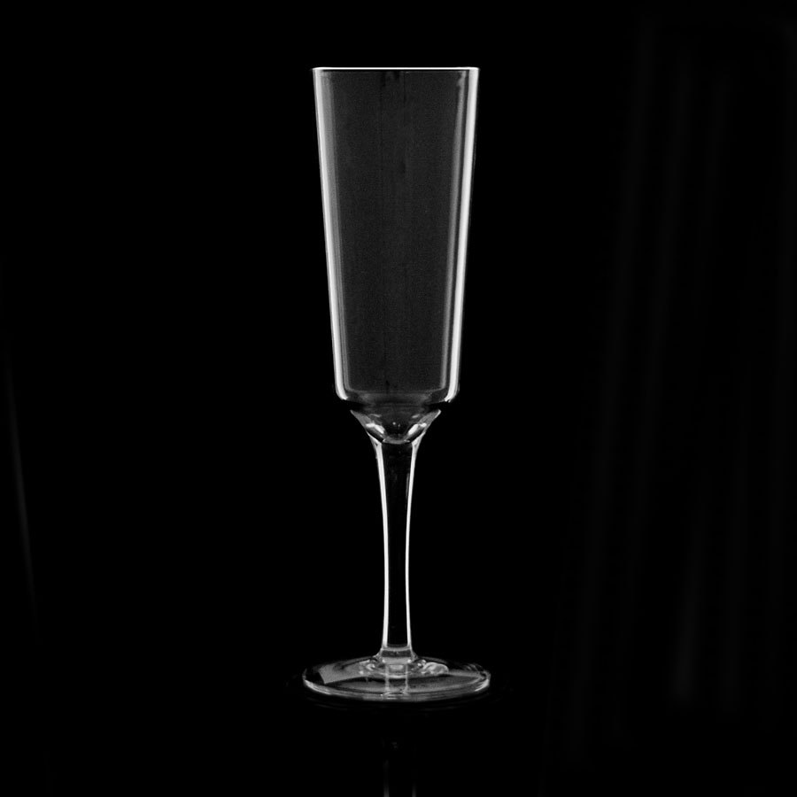 Plasma Ultra Angled Polycarbonate Champagne 15cl/6oz PK 12